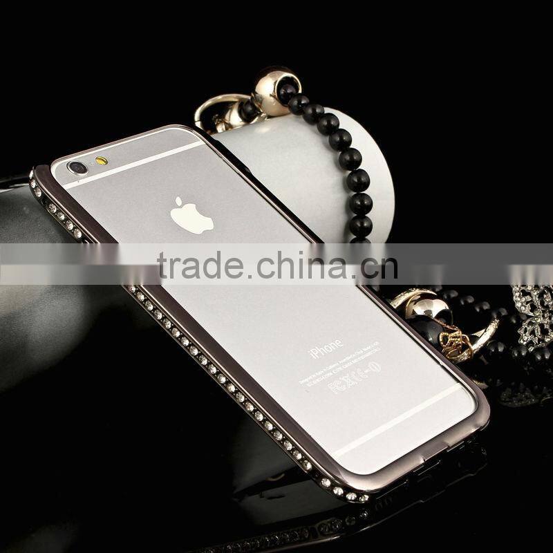 Case Factory custom design accepted for mobile phone metal case for iPhone 6