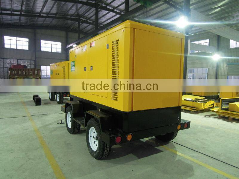 cheap silent portable silent generator 60kva with CE&ISO certificate