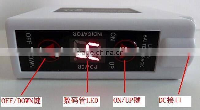 7.4v battery powered heating element air-conditioning-clothes battery pack