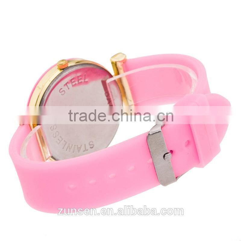 2016 New Brand Dress Casual Clock Female Relogio Watch Diamond Wristwatches Luxury Quartz Women Silicone Dress Watches