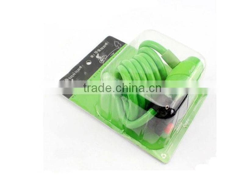 Top Security cable lock color available bicycle lock wholesale price bike lock