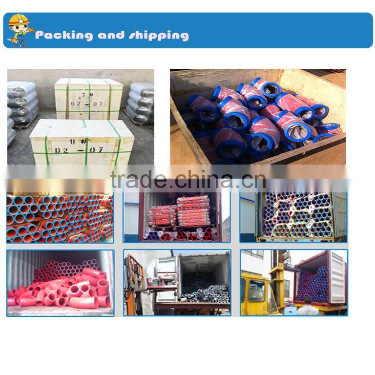 Free sample Concrete pump accessories concrete pipe bolts clamps