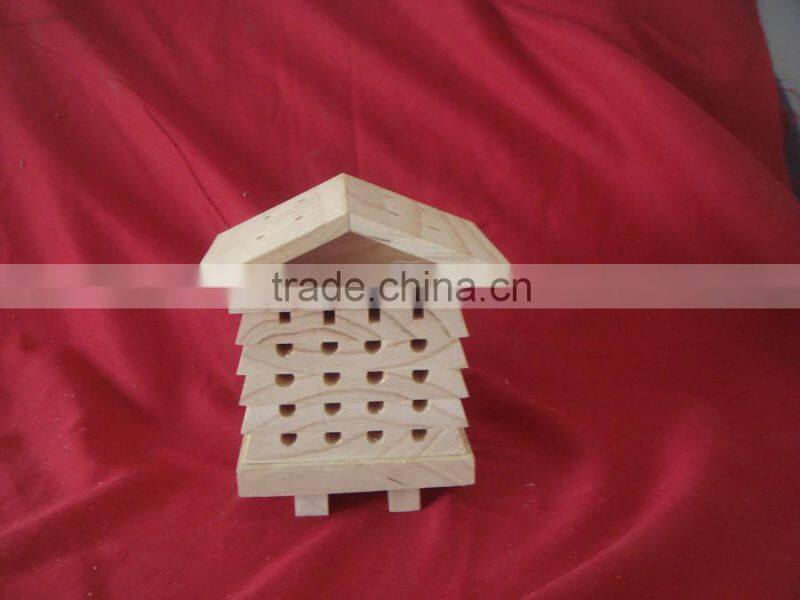 Disassembly wooden bee hive habitat