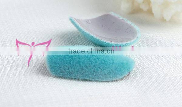 Newly 24PCS Bule Color Velvet Nail Tips