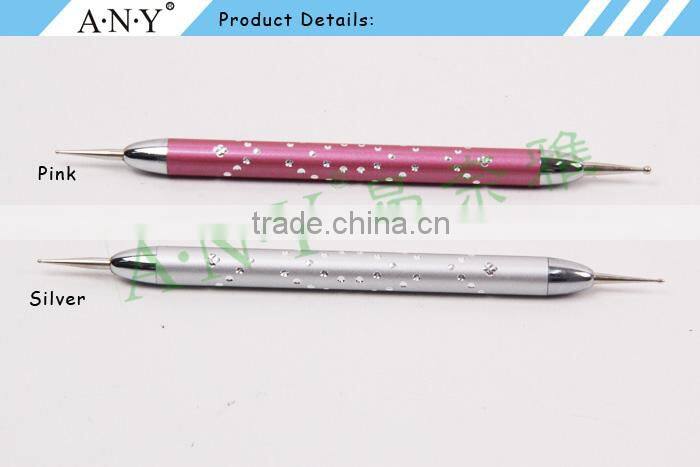 ANY UV Gel Nails Design Painting Nylon Hair French Nail Brush Flat Oval Wood Handle