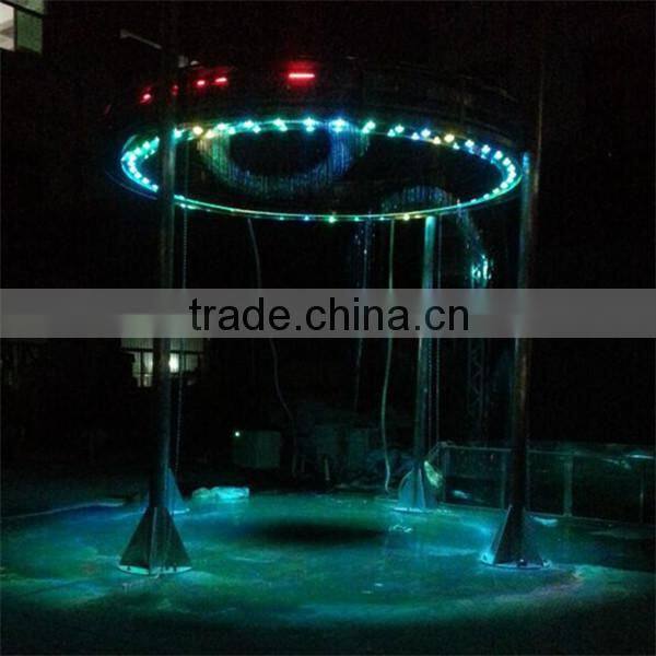 Installed outdoor or indoor digital water printer curtain writing water screen