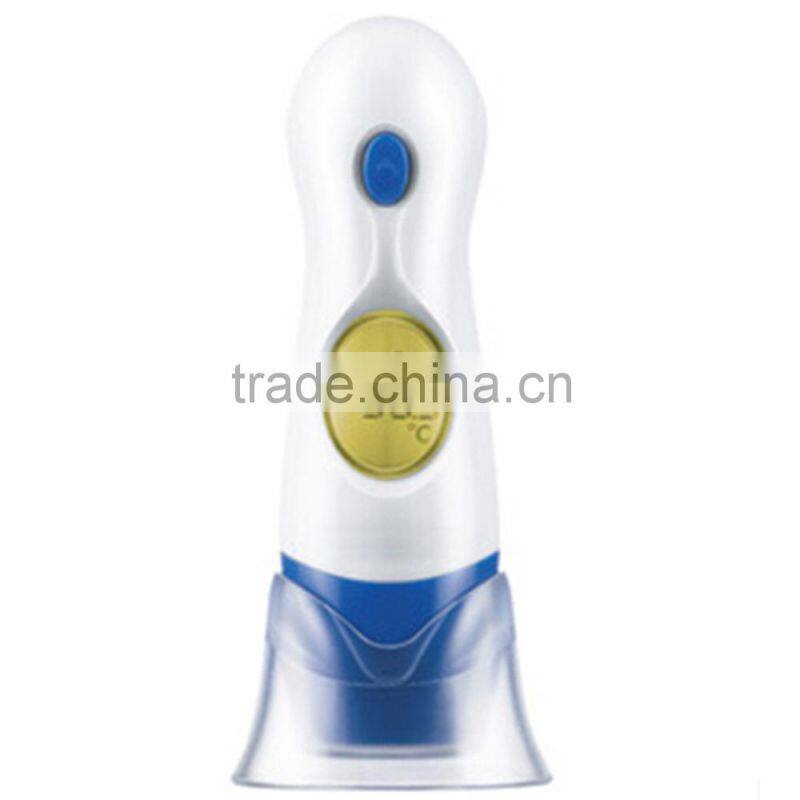LCD screen infrared ear forehead thermometer with 4 in 1 function for measuring ear,forehead,room temperature