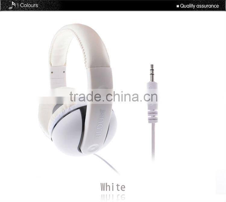 ULDUM 2013 3.5mm earphones hot selling custom headphone high quality hifi OEM headset headphone