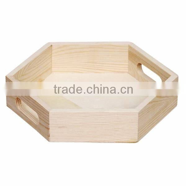 Trade assurance Wooden Serving Ottoman Breakfast serving Tray