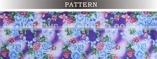 2015 flower printed T shirt jersey circle China scarf