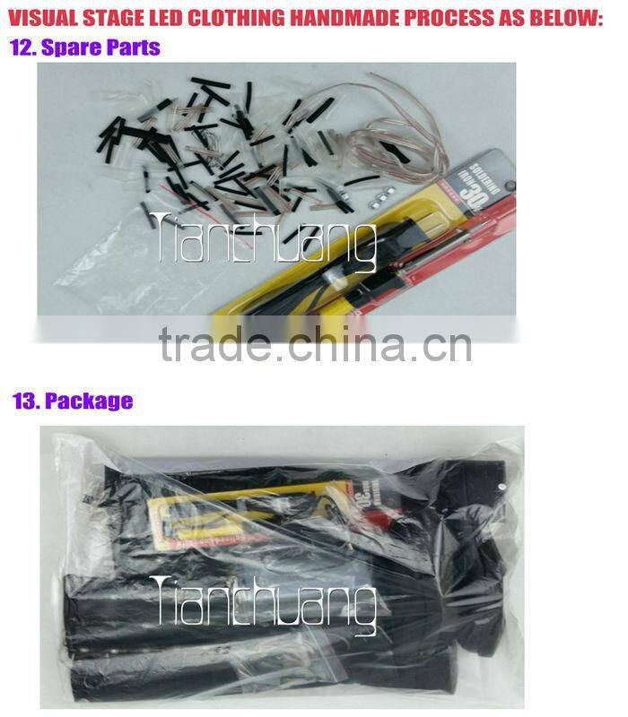 led light bra for nightclub/luminous bra sexy full color change/hot sexy bra for dancer