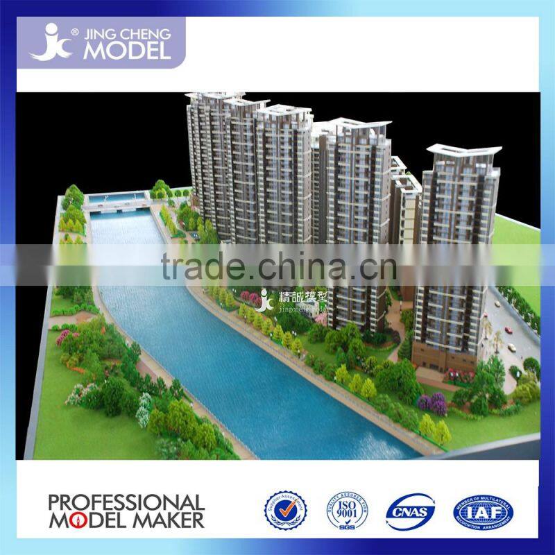 Architectural model of apartment