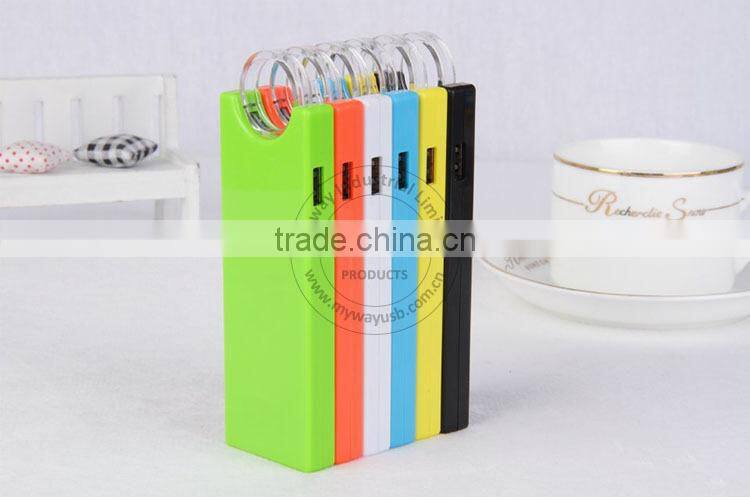 2015 specialized gift LED power ring portable mobile phone charger 3000mah for ipad