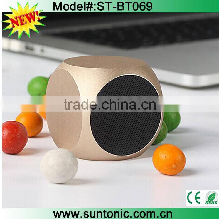 Mini Ultra Portable Waterproof Bluetooth Wireless Stereo Speakers with Suction Cup for Showers Bathroom