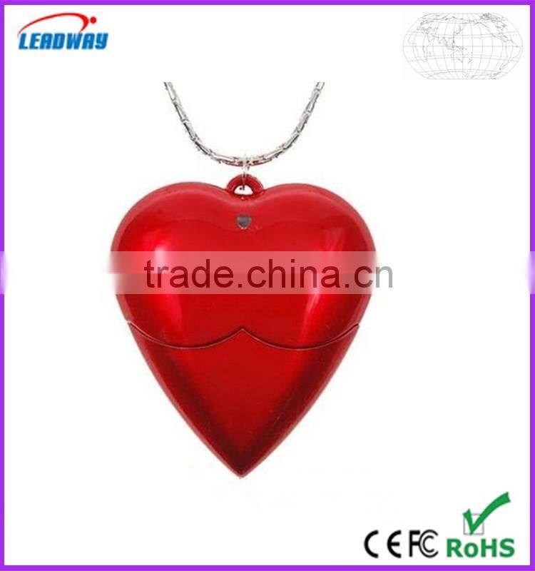 Best wedding souvenirs for guests heart USB flash disk