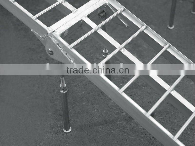 cheap high quality aluminum motorcycle ramp with adjustable legs on sales
