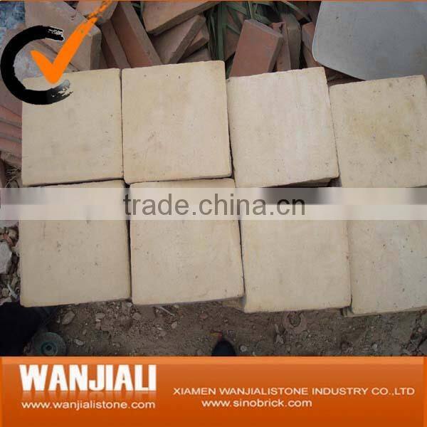 Antique Red Orange Terracotta Floor Tiles