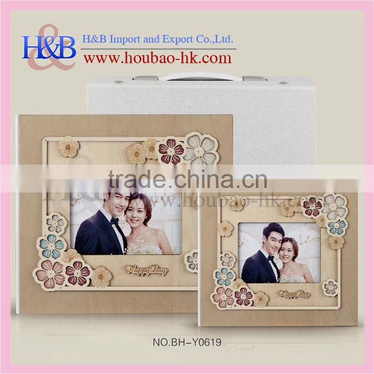 10*10 14*14 Crystal And Paiting Cover Fashion Hot Sale Photo Book Wedding Photo Album