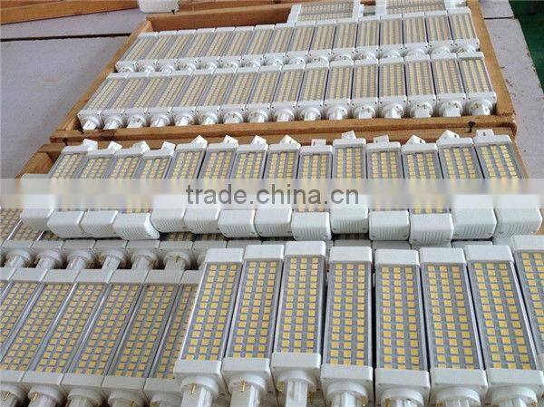 led manufacture bulb 8w Ce&Rohs g24 led horizontal plug lamp