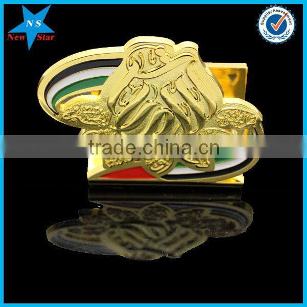 Metal lapel pin badge