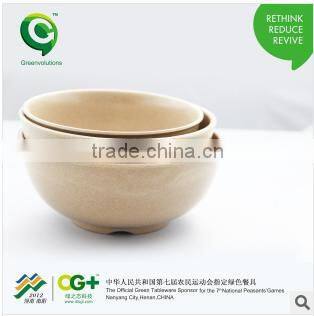 2015 christmas gift rice husk dinnerware