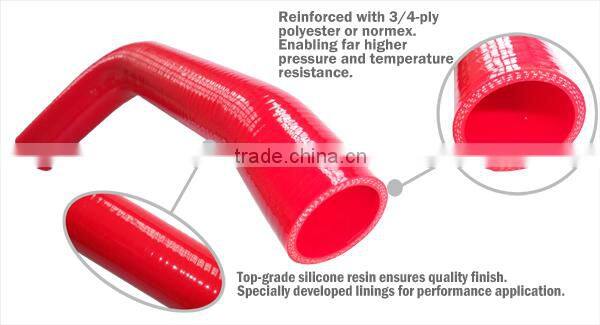 High Temp Rubber Universual Straight Silicone Radiator Hose Coupler Pipe