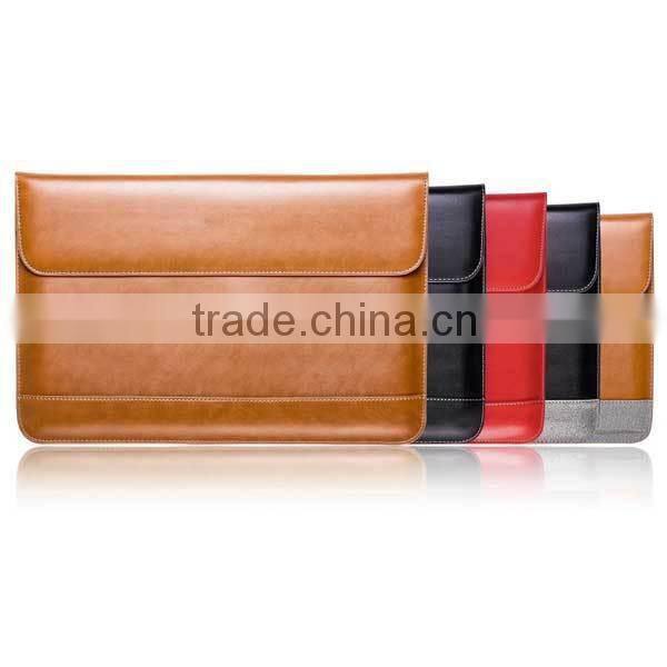 Premium Quality Leather Case For 13" MacBook with Retina Display,For 13 inch Macbook Leather Case Sleeve