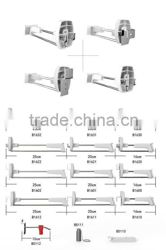Hot plastic hooks for retail shop B1600