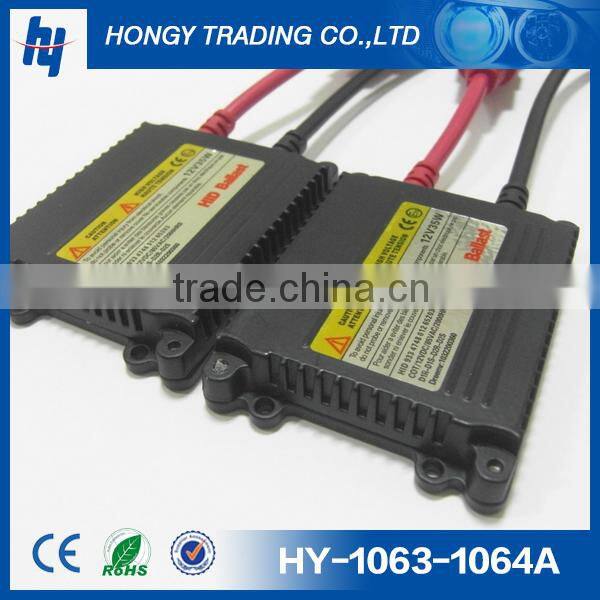 Black Slim / Thin HID Ballast 12V 35W