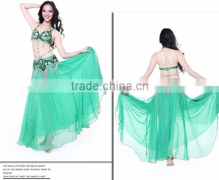 Chiffon Expansion Beautiful Wholesale Comfortable Belly Dance Skirt(2120)