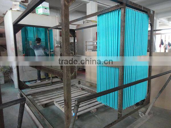 Inner locking metal /steel handle withTelescopic colorful broom