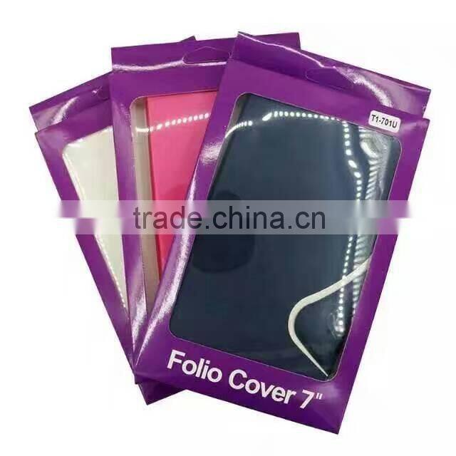 TPU leather case for samsung TAB2 3 4 cover tablet pc with stand wholesale