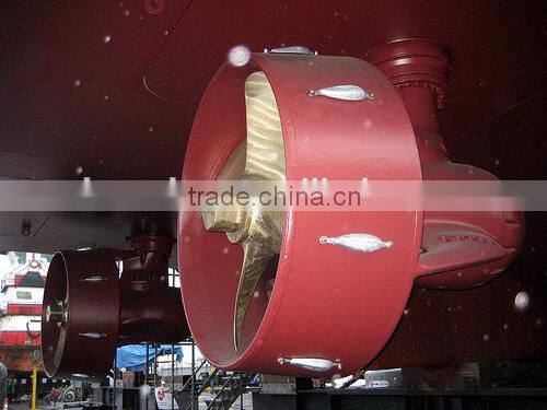 Deck/Well Installation Rudder Propeller/Tunnel Thruster/Bow thruster