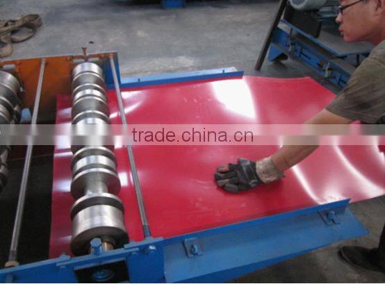 Glazed Steel Tile Type and New Condition Automated double layer Steel Framing machine