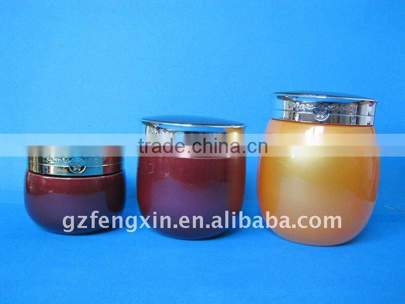 Plastic PP 50ml face cream hand cream bottle jar