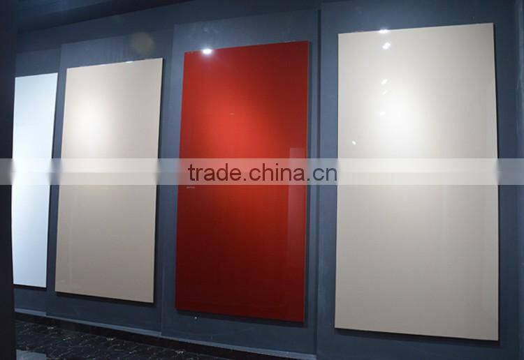 High glossy white laminated MDF board
