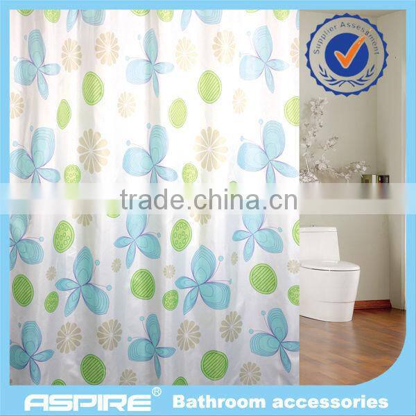 textile curtain for bathroom