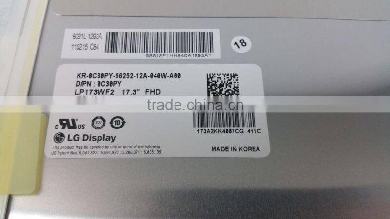 Brand New Grade A+ 17.3 inch laptop LCD screen 1920x1080 17.3" laptop LED panel screen LP173WF2-TPA1
