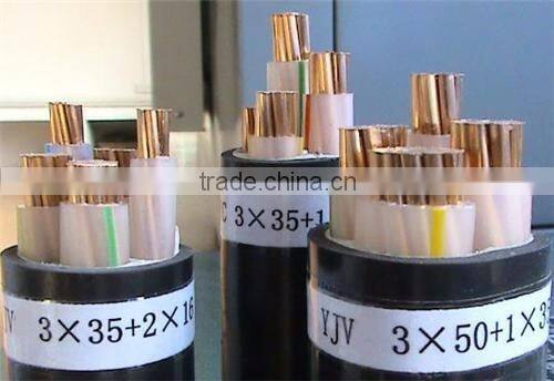 0.6/1kv cu/xlpe/swa/pvc power cable 4 core 240mm xlpe armoured cable wire