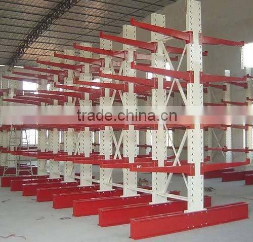 warehouse cantilever storage shelf