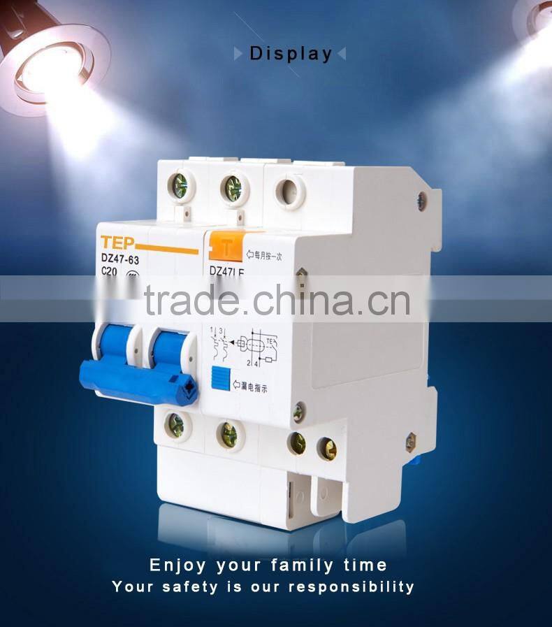 IEC 2 Poles Number and Mini Type 20 amp circuit breaker