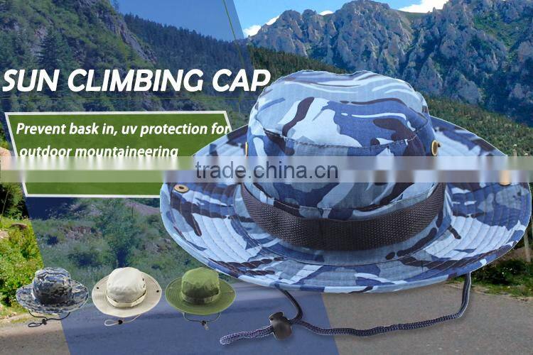 100% cotton fishing bucket hat safari hat