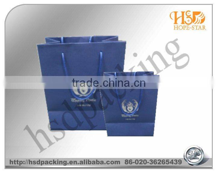 Fancy paper bags shopping packaging bags