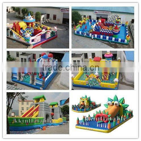 giant amusement park inflatable for ourdoor kids playground