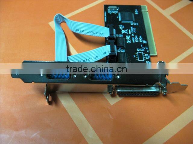PC computer PCI TO 1 Port Printer Parallel Port LPT Female,2 Port RS232 COM Serial Port Male adapter converter card,WCH353L Chip