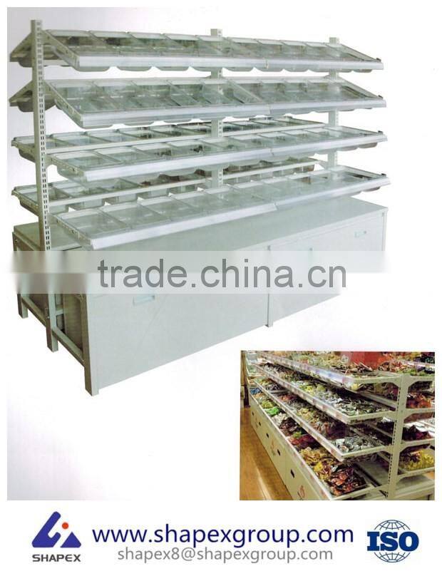 Light Duty Cold Rolled Steel Storage/Display Shelves for Household/Industrial Warehouse Racking