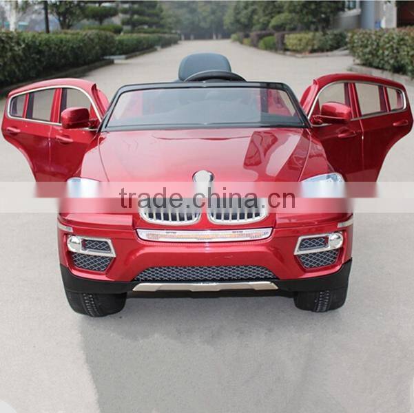 Children electric car four-wheel off-road remote control car baby battery swing car children toy car