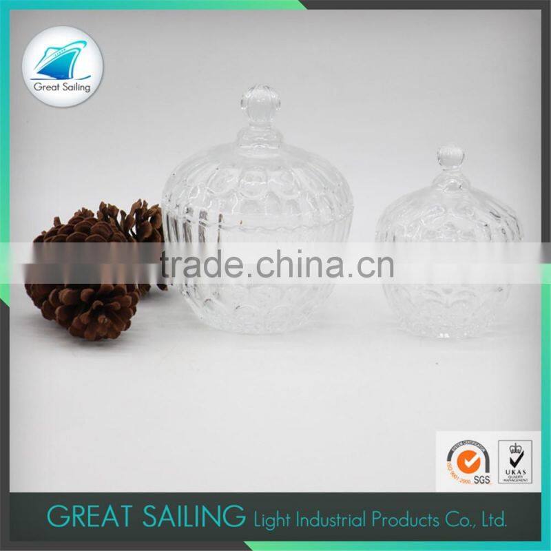 Different Size Glass Ice Cream Bowl Transparent Glassware