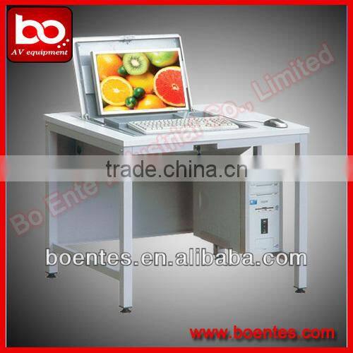 19 Inch Pop Up LCD Screen Flip Up Safe Box/ Office Desk Monitor Security Case