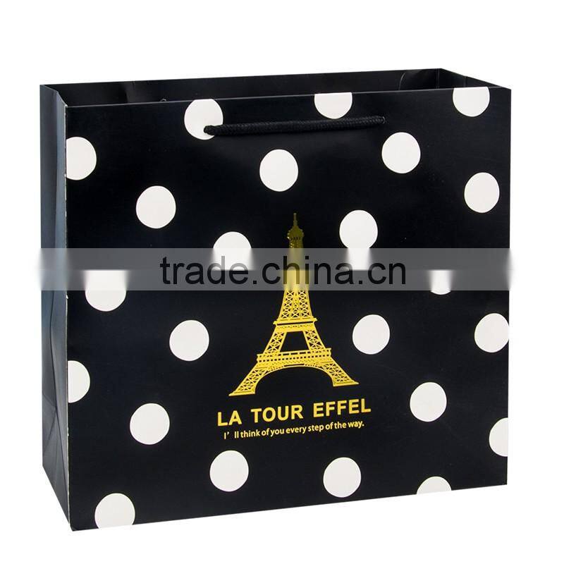 CUSTOMIZED paper Bag, Low cost paper Bag, Black paper Bag